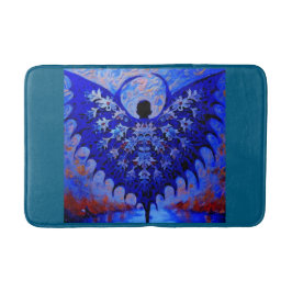 Alfombrilla De Baño Creatividad del Ala del Barco con esparadrapo azul