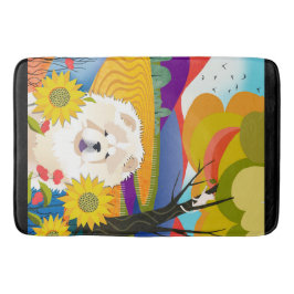 Alfombrilla De Baño CREMA DE LA Mata CROP -Chow- Cajada/Baño