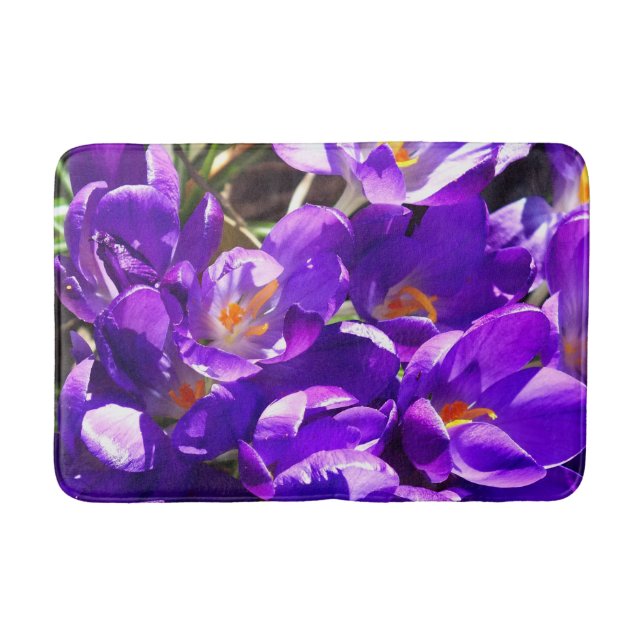 ALFOMBRILLA DE BAÑO CROCUS DE PRIMAVERA (Anverso)