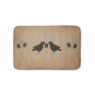 Alfombrilla De Baño Crows And Stars Bath Mat