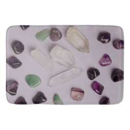 Alfombrilla De Baño Crystals Gems Energy Vibes Design Bath Mat