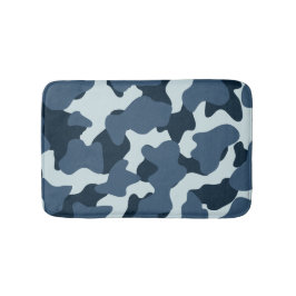 Alfombrilla De Baño Cuadros azules grandes para vacas