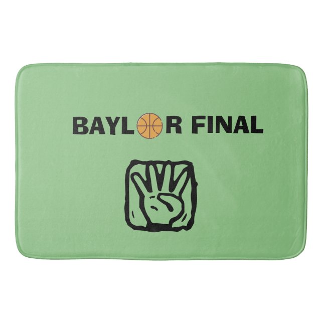 Alfombrilla De Baño Cuatro finales de Baylor (Anverso)
