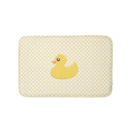 Alfombrilla De Baño Cubierta Yellow Rubby Ducky Bath Mat