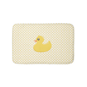 Alfombrilla De Baño Cubierta Yellow Rubby Ducky Bath Mat