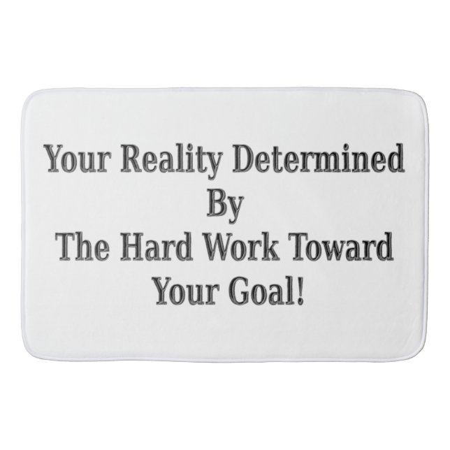 Alfombrilla De Baño ¡Cuida Tu Diseño De Realidad Significado Para Ti!  (Anverso)