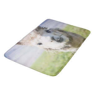 Alfombrilla De Baño Cuidada Alpaka 1 #animal #naturaleza