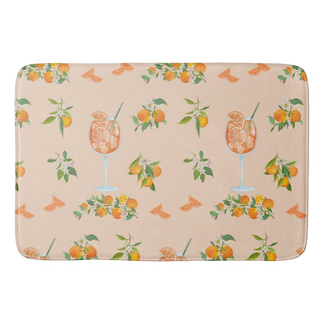 Alfombrilla De Baño Cumpleaños de verano con Spritz (Anverso)
