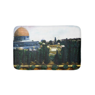 Alfombrilla De Baño Cúpula de la roca, Jerusalén