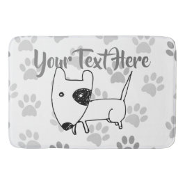 Alfombrilla De Baño Cute English Bull Terrier