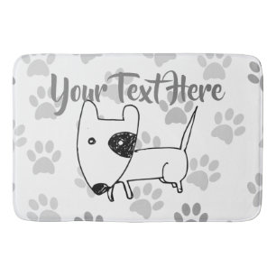 Alfombrilla De Baño Cute English Bull Terrier