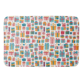 Alfombrilla De Baño Cute Gifts in Bags and Boxes with Ribbons Pattern