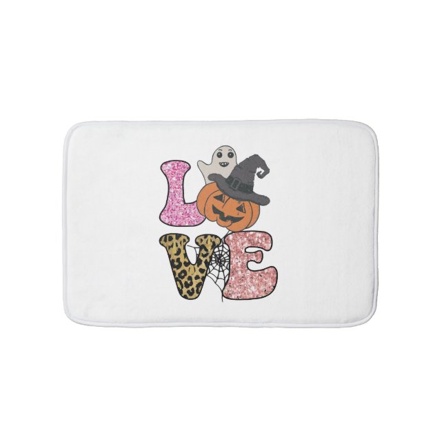 Alfombrilla De Baño Cute Halloween (Anverso)
