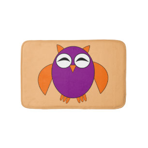 Alfombrilla De Baño Cute Halloween Owen Bath Mat