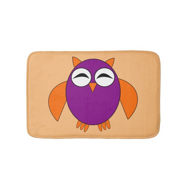 Alfombrilla De Baño Cute Halloween Owen Bath Mat (Anverso)