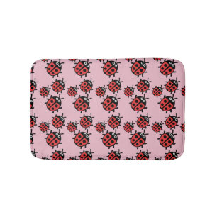 Alfombrilla De Baño Cute Kids ladybird Family