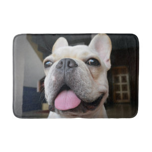 Alfombrilla De Baño Cutest Baby Animals French Bulldog Face
