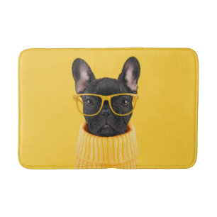 Alfombrilla De Baño Cutest Baby Animals French Bulldog Sunglasses