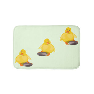 Alfombrilla De Baño Cuto pato amarillo