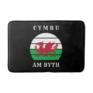 Alfombrilla De Baño Cymru, Bandera De Gales, Está Orgulloso De Ser Gal