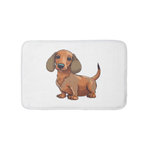 Alfombrilla De Baño Dachshund Dog Cute