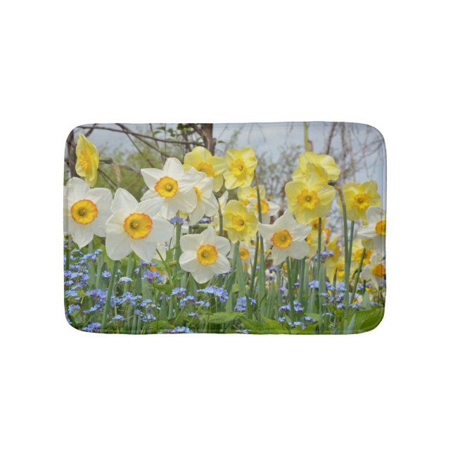 Alfombrilla De Baño Daffodis de primavera (Anverso)