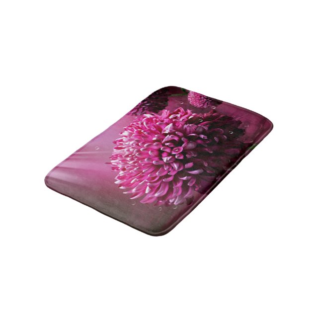 Alfombrilla De Baño Dahlia Flowers (Angular)