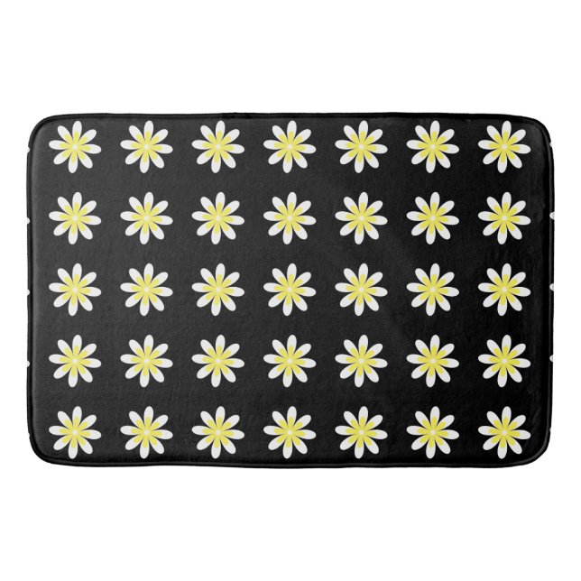 Alfombrilla De Baño Daisies (Anverso)