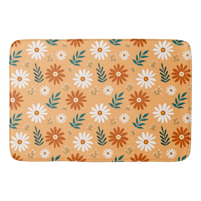 Alfombrilla De Baño Daisies Bath Mat (Anverso)