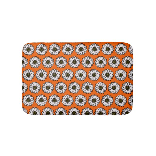 Alfombrilla De Baño "Daisy" Art Pattern Bath Mat (Anverso)