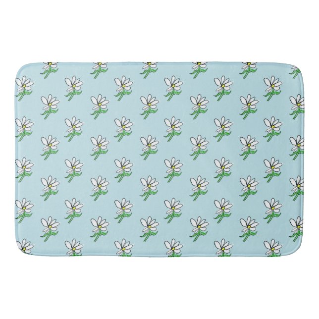 Alfombrilla De Baño Daisy Bath Mat Rug (Anverso)
