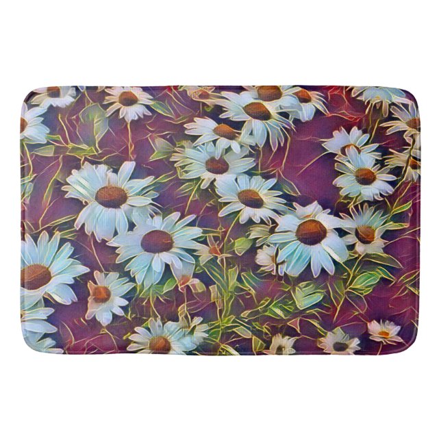 ALFOMBRILLA DE BAÑO DAISY FLOWERS (Anverso)