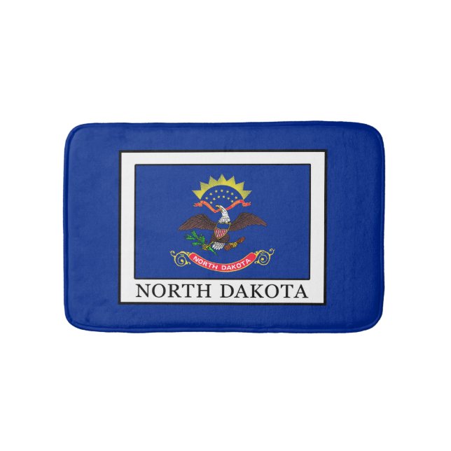 Alfombrilla De Baño Dakota del Norte (Anverso)