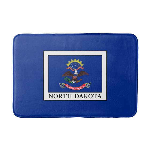 Alfombrilla De Baño Dakota del Norte (Anverso)
