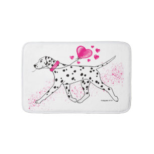 Alfombrilla De Baño Dalmacia con corazones