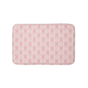 Alfombrilla De Baño Damasco retro floral