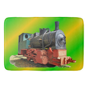 Alfombrilla De Baño Dampflokomotive
