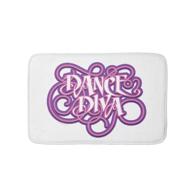 Alfombrilla De Baño Dance Diva (Anverso)