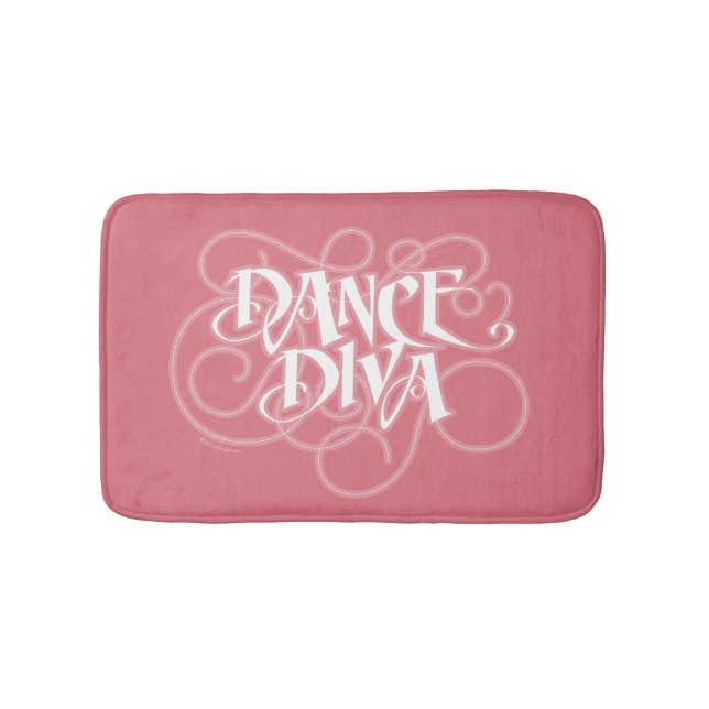 Alfombrilla De Baño Dance Diva (Anverso)