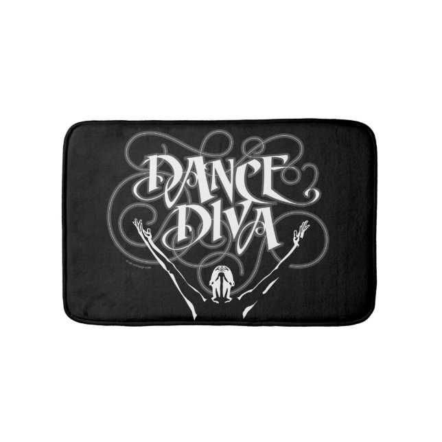 Alfombrilla De Baño Dance Diva (Anverso)