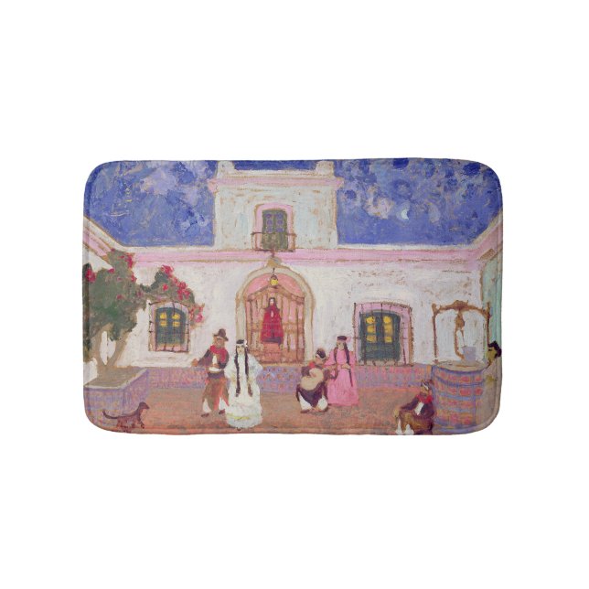 Alfombrilla De Baño Danza criolla, antes de 1927 (Anverso)