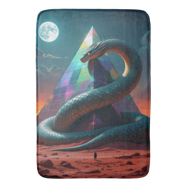 Alfombrilla De Baño „Das Geheimnis der Schlangengötter“ (Frente vertical)