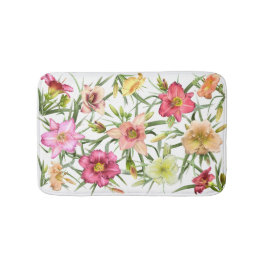 Alfombrilla De Baño Daylilies por todas partes
