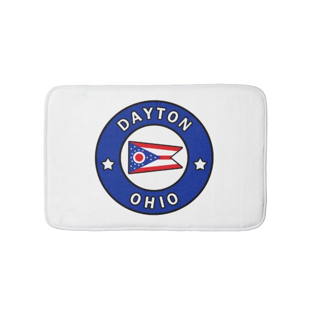 Alfombrilla De Baño Dayton Ohio (Anverso)