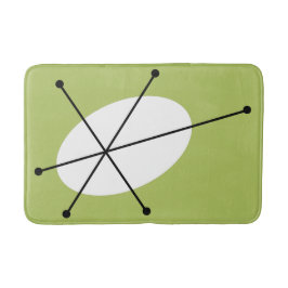 Alfombrilla De Baño Dazzle Mata de baño verde