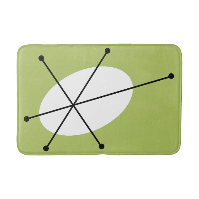 Alfombrilla De Baño Dazzle Mata de baño verde (Anverso)