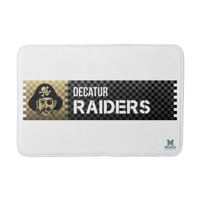 Alfombrilla De Baño Decatur Raiders #2 (Anverso)