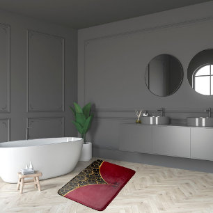 Alfombrilla De Baño Deco de arte geométrico