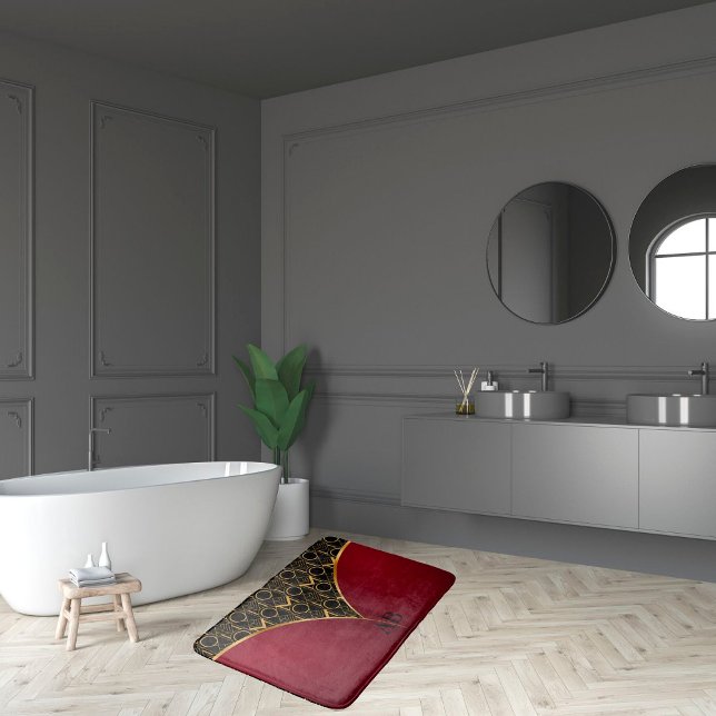 Alfombrilla De Baño Deco de arte geométrico (Subido por el creador)