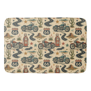 Alfombrilla De Baño Decoración de carretera para baño de motocicleta R